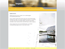 Tablet Screenshot of immoinspect.com
